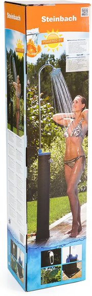 Steinbach Solardusche Flexible, Kunststofftank 20 l, 217 cm 