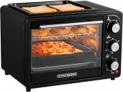 Steinborg SB-3001 3in1 Mini Backofen 20 Liter mit Konvektion inkl. Warmhalteplatte