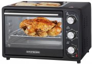 Steinborg SB-3001 3in1 Mini Backofen 20 Liter mit Umluft inkl. Grillplatte
