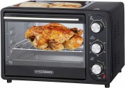 Steinborg SB-3001 Minibackofen mit Umluft und Grillplatte