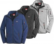 Stubai Herren Strickfleece Jacke in 3 Farben - atmungsaktiv und schnelltrocknend