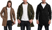 Stylische Outdoorjacke von Coofandy f&uuml;r Herren in verschiedenen Farben nur 32,00 &euro; statt 79,99 &euro;