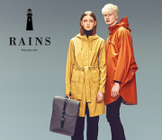 Stylische Regenjacken, Parka & Co. des d&auml;nischen Trendlabels RAINS jetzt mit bis zu 50% Rabatt