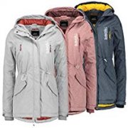 Sublevel Damen Winter Jacken mit Kapuze