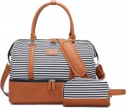 Sucipi Damen Weekender mit Schuhfach und Kulturtasche