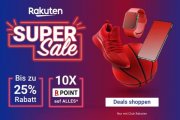 Super Sale bis zu -25% bei Rakuten