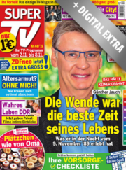 SUPER TV mit Digital Extra Halbjahresabo (26 Ausgaben) f&uuml;r 46,80 Euro + 45 Euro Amazon Gutschein