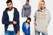 Superdry f&uuml;r M&auml;nner und Frauen Kapuzenpullis f&uuml;r nur 35&euro;