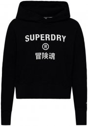 Superdry Gerader Core Sport Damen Kapuzenpullover in 4 Farben