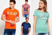 Superdry Herren Shirts &ndash; verschiedene Modelle f&uuml;r je 15&euro;