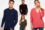 SUPERDRY &ndash; neue Damen & Herren Pullover versch. Modelle f&uuml;r 26,95&euro; statt 48&euro;