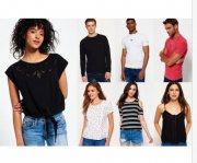Superdry Oberteile f&uuml;r Damen und Herren (Tops, T-Shirts) f&uuml;r je 12,95&euro;