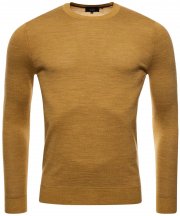 Superdry Studios Merino Pullover mit Rundhalsausschnitt 100% Merinowolle in vielen Farben