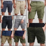 Superdry Vintage Core Herren Cargoshorts aus Bio-Baumwolle