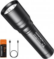SuperFire S33-C wiederaufladbare Mini LED Taschenlampe