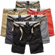 Surplus Raw Vintage Cargo Chino Shorts mit G&uuml;rtel