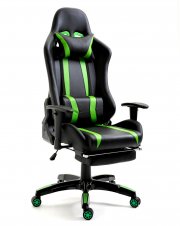 SVITA Gaming Chair Gaming Stuhl inkl. Lenden- und Nackenkissen in 5 versch. Farben