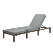 SVITA PEACH Polyrattan Sonnenliege Gartenliege Relaxliege Polsterauflage Liege f&uuml;r 99,90&euro;