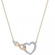 Swarovski Infinity Heart Halskette