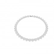 Swarovski Kette mit Kristallherzen im Angebot
