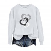 Sweatjacke Damen Weiss (ohne Kapuze) f&uuml;r nur 13,49&euro;