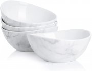 Sweese 4er Dessertschalen Set aus Marmor Porzellan 280 ml