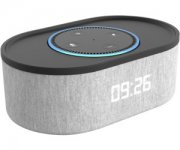  Swisstone Timedot schwarz Echo DOT Upgrade-Speaker (Sprachsteuerung, Amazon Alexa)