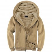 SwissWell Herren Fleecejacke mit Kapuze f&uuml;r unter 33&euro;