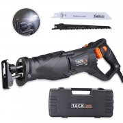 Tacklife RPRS01A S&auml;bels&auml;ge mit 2 S&auml;gebl&auml;tter f&uuml;r Holz/Metall inkl. Koffer und Versand nur 38,99&euro;