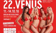 Tageskarte Venus 2018 ab 18&euro; statt 35&euro;, die Erotikmessse in Berlin 11. bis 14. Oktober