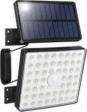 Tailcas 54 LEDs Solarlampe mit Bewegungsmelder