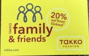 Takko 20% auf alles*