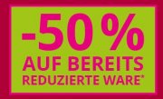 Takko - 50% Rabatt im Sale