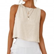 Tanmolo Leinen-Top f&uuml;r Damen f&uuml;r nur 12,74&euro;