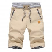 Tansozer Herren Chino Shorts mit Gummizug f&uuml;r 18,98&euro;
