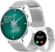 taopodo Smartwatch Damen AMOLED-HD Touchscreen f&uuml;r 39,99&euro;