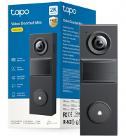 Tapo D205 WLAN 2K Akku-Videot&uuml;rklingel mit 160&deg; Weitwinkel und Zwei-Wege-Audio