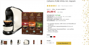 Tchibo Cafissimo PURE in wei&szlig;, rot, schwarz inkl. Kapseln 25,- &euro;