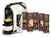 Tchibo Cafissimo Pure Kapselmaschine + 60 Kapseln