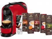 Tchibo Cafissimo Pure Kapselmaschine in 3 verschiednen Farben + 60 Kapseln
