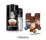 Tchibo Saeco Cafissimo Latte Kaffeemaschine inkl. 90 Kapseln, Nero f&uuml;r 118,18&euro; statt 225,01&euro;