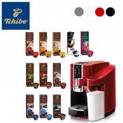 Tchibo Saeco Cafissimo LATTE Kaffeevollautomat + 110 Kapseln in 4 FARBEN f&uuml;r 129&euro; statt 231,70&euro;