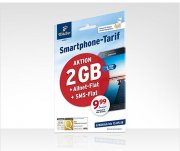 Tchibo Tarif f&uuml;r dauerhaft 9,99 &euro;/4 Wochen mit 2 GB Highspeed-Internet und Handy- und Festnetz.