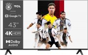 TCL 43P639 43 Zoll, 4K UHD, HDR 10, Triple Tuner, Google Smart TV mit Sprachsteuerung