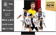 TCL 50QM8B 50 Zoll QLED 4K HDR Premium Dolby Vision IQ & Atmos Google Smart TV