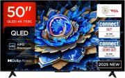 TCL 50T69C 50 Zoll QLED, 4K, HDR, Dolby Vision & Atmos, Smart TV mit Google Assistant & Alexa