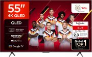 TCL 55T8C 55 Zoll QLED 4K HDR UHD Dolby Vision & Atmos Smart Google TV