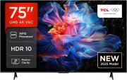 TCL 75V6C 75 Zoll, 4K UHD, HDR10+, Dolby Vision & Dolby Audio Smart TV mit Google Assistant & Alexa