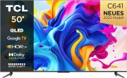 TCL C641 50 Zoll, QLED, 4K UHD, HDR10+, Dolby Vision, Dolby Atmos, Triple-Tuner, Google Smart TV
