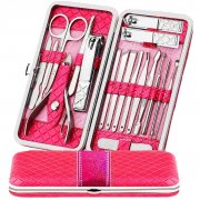 Teamkio 18-Teiliges Pedik&uuml;re Manik&uuml;re Nagelknipser Set